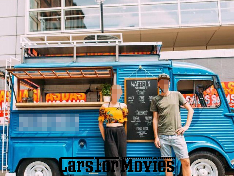 CarsForMovies | Citroen HY 1972 Frankreich Blau Weiß Nutzfahrzeug Verkaufswagen Niedersachsen 5549 Oldtimer Imbiss Foodtruck Catering Typ H 1600